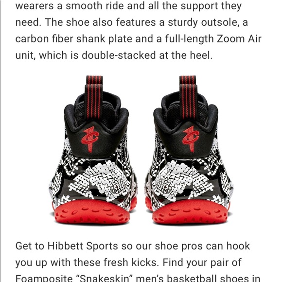 Nike Foamposite basketball sneakers - Picture 3 of 9